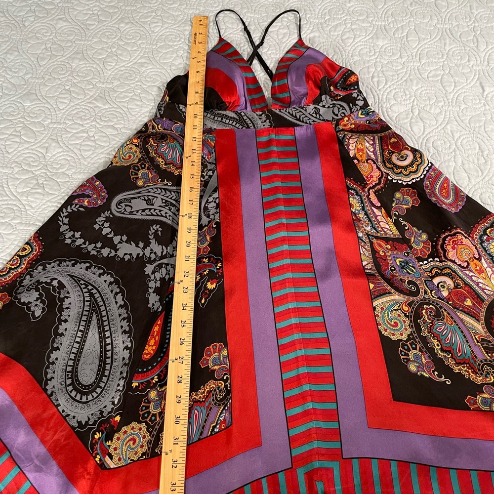 Single Dress brand women’s silk dress. Size large. - Picture 6 of 8